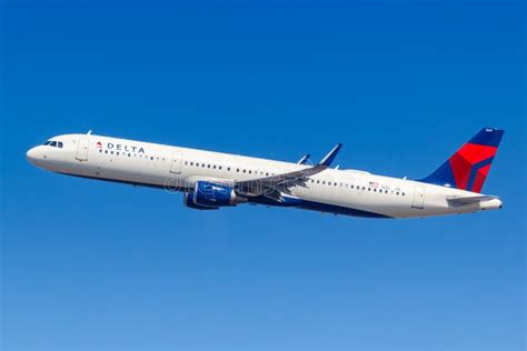 Delta Air Lines Airbus A321 Airplane New York Jfk Airport In The United States Editorial Photo