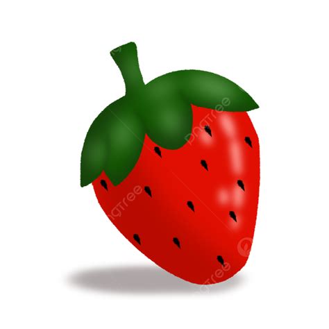 Fresas Rojas Bonitas Simples PNG Fresa Roja Fresas Rojo PNG Y PSD