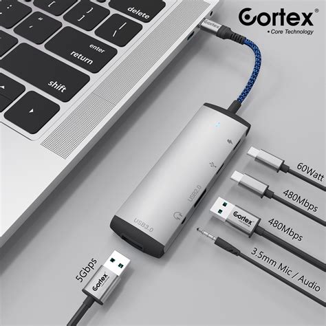 Jual Cortex Power Mh Mh Hub Splitter In In Type C To Usb