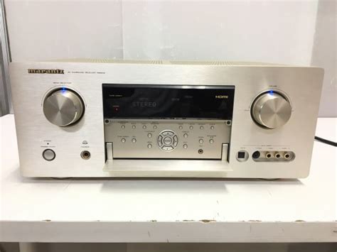 【やや傷や汚れあり】 Marantz マランツ Avアンプ Sr8002 リモコン 2008年製 Avレシーバー プリメインアンプの落札