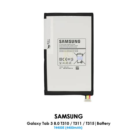 Samsung Galaxy Tab 3 80 T310 T311 T315 Battery T4450e 4450mah