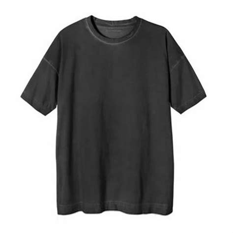 Round Cotton Drop Shoulder T Shirt Half Sleeves Plain At Rs 399 Piece