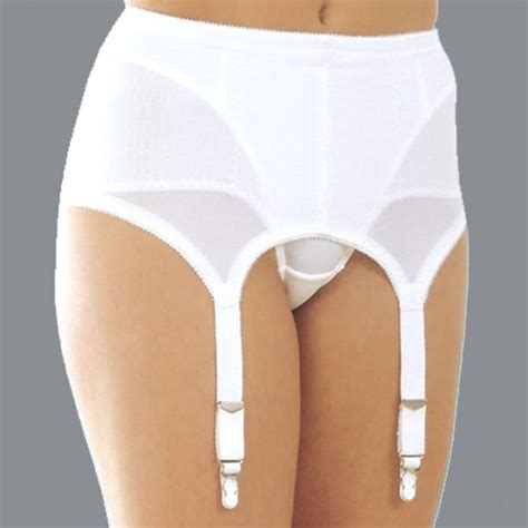 Six Strap Retro Girdle Garter Belt Glamour Boutique