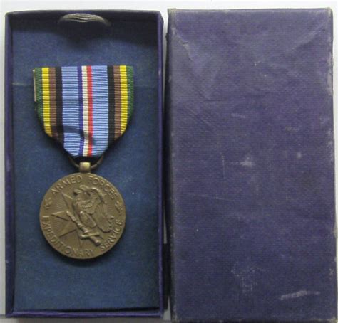 1965 Us Armed Forces Expeditionary Medal In Box 4631924845