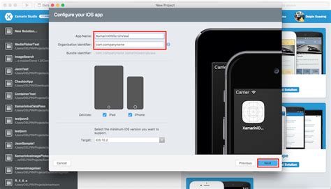 Create A Scroll View In Xamarin IOS