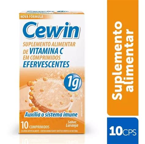 Cewin Vitamina C 1 G Con 10 Tabletas Efervescentes MercadoLibre