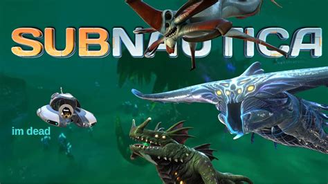 All Hostile Leviathan Encounters Subnautica Leviathans 1 Youtube