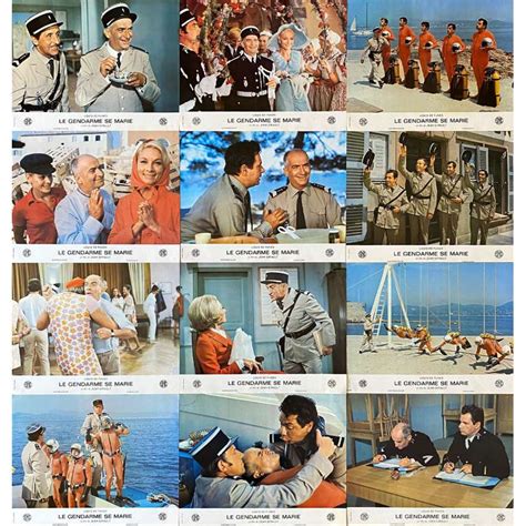 THE TROOPS GET MARRIED French Lobby Cards 10x12 In 1968 X24