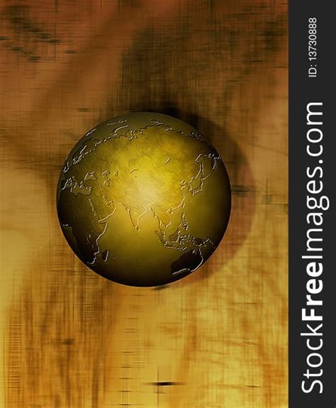 Metal Globe Earth Free Stock Photos Stockfreeimages