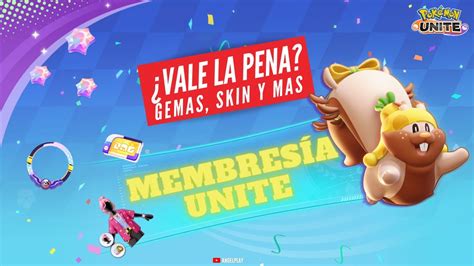 LLEGÓ LA MEMBRESÍA UNITE Vale la pena Pokémon Unite YouTube