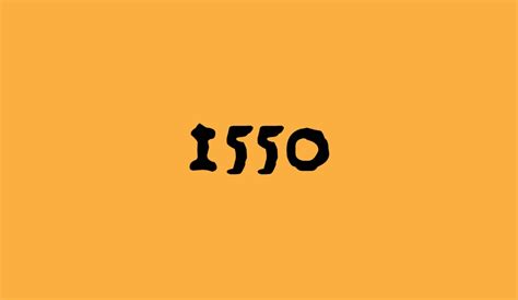 1550 font - Font Tr