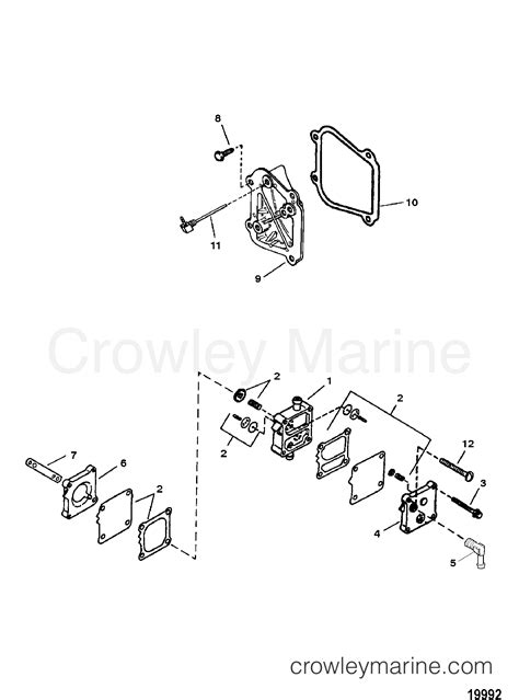 FUEL PUMP ASSEMBLY 1996 Outboard 90 H090412SD ELPT Crowley Marine