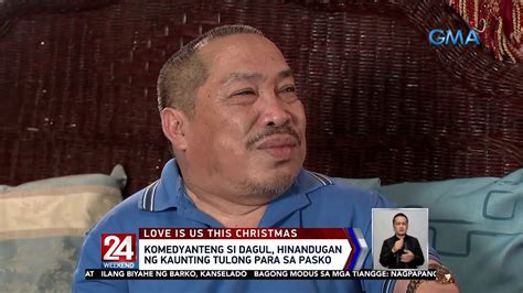 Komedyanteng Si Dagul Hinandugan Ng Kaunting Tulong Para Sa Pasko 24