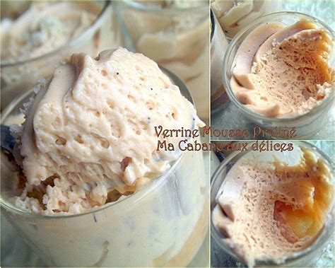 Verrine Mousse Praliné Dessert Crémeux à La Pâte Noisette