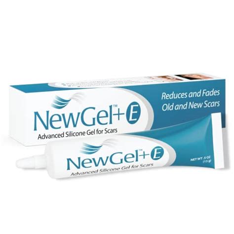 Newgele Advanced Silicone Scar Treatment Gel For Old And New Scars W Vitamin E For Surgery