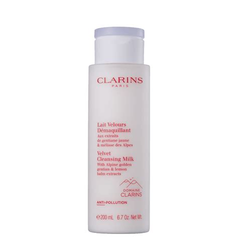 Leite Demaquilante Clarins Lait Velours Démaquillant Beleza na Web