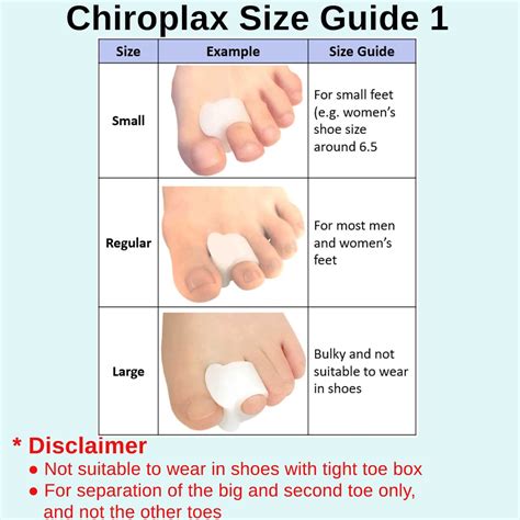 Chiroplax Gel Toe Spacers Separators Corrector Bunion Relief ...