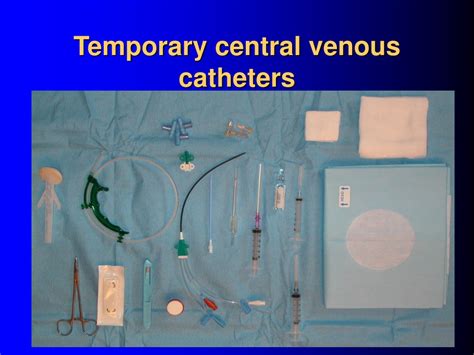 Ppt Central Venous Access Approach And Complications Powerpoint