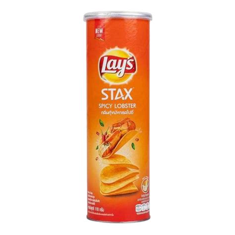 Lays Stax Spicy Lobster Vietnam Willy Wacky Snacks