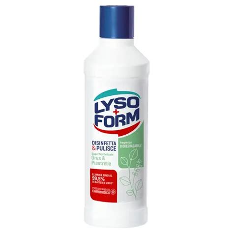 Lysoform Detergente Pavimenti 1100ml Gres E Piastrelle