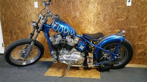 Xlh Harley Davidson Sportster Ironhead Custom Bobber