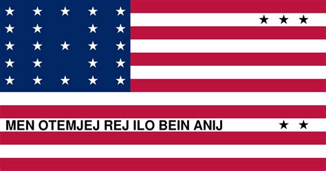 La Bandera Del Atol N De Bikini Que Recuerda A Los Estados Unidos Su