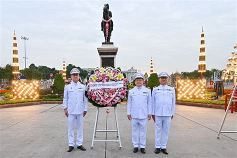 Exim Thailand Joins The Wreath Laying Ceremony In Tribute Of King Chulalongkorn Day On October