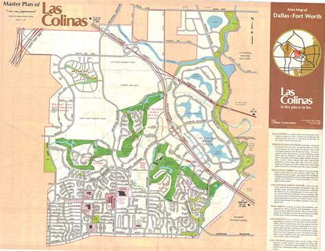 Las Colinas Texas Map