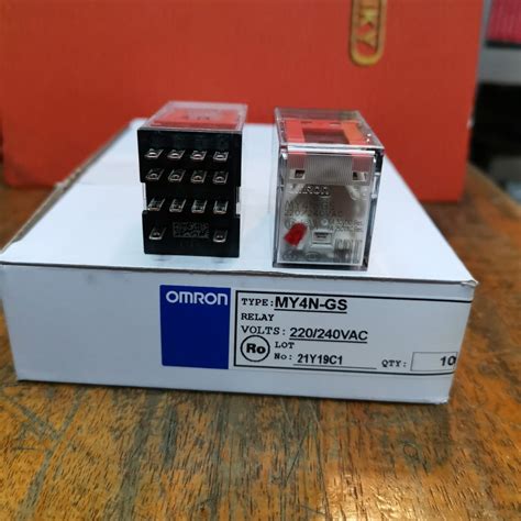 Jual Relay Omron My N Gs V Ac Shopee Indonesia