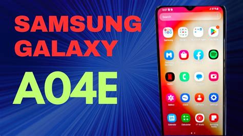 Samsung Galaxy A04e Unboxing Review First Look Samsung A04e Youtube