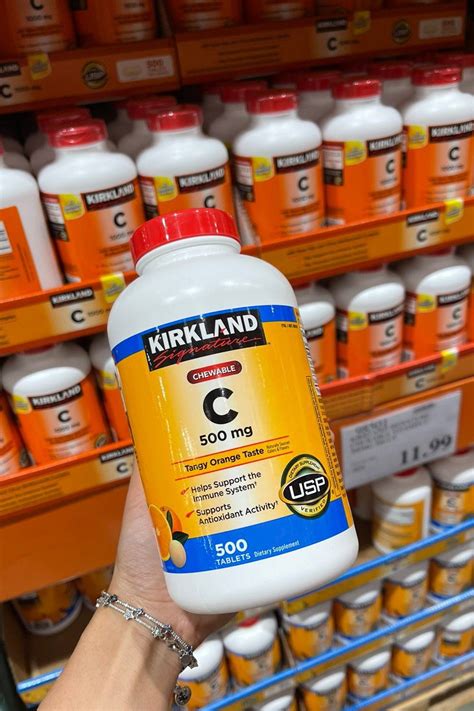 Kirkland Signature Chewable Vitamin C 500 Mg