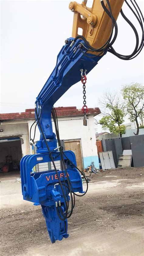 VIBRA Vibratory Attachments Excavator Mounted Pile Driver FV 250 For 20