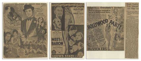 Lot Detail - Moe Howard's Scrapbook-Style Newspaper Clipping & Mementos