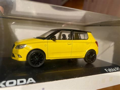 Koda Fabia Ii Rs Yellow Abrex Junior Aukro