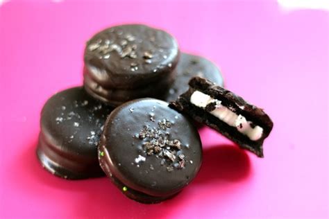 Chocolate Covered Oreos With Sea Salt So Wonderful So Marvelous