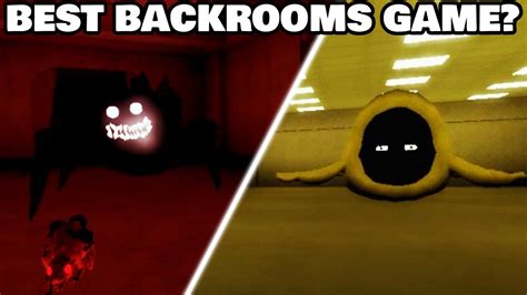 The Best Backrooms Game On Roblox Da Backrooms Youtube