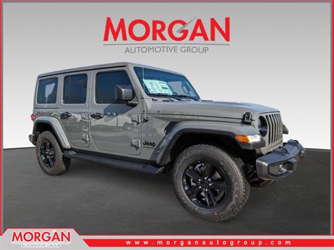 New 2023 Jeep Wrangler Sahara Altitude Convertible in #W663786 | Morgan Auto Group