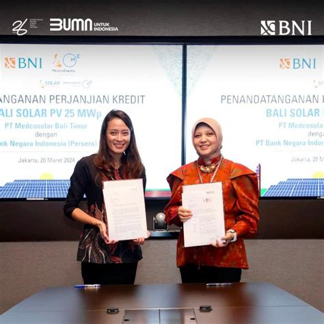 Dukung Transisi Energi Bni Danai Proyek Plts Di Bali