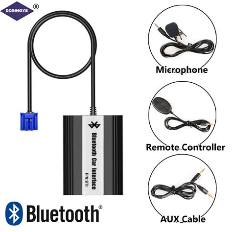 DOXINGYE Car Aux USB Bluetooth Mp3 Music Adapter CD Changer Adapter For