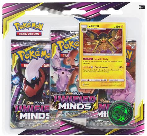 Pokemon Sun Moon Unified Minds Pack Special Edition Vikavolt