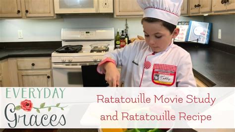 Ratatouille Movie Study And Ratatouille Recipe Youtube