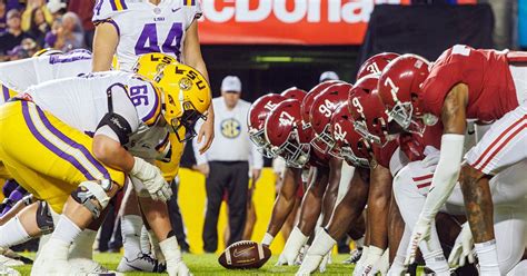 Alabama Crimson Tide Vs Lsu Tigers Football Game Thread Roll Bama Roll