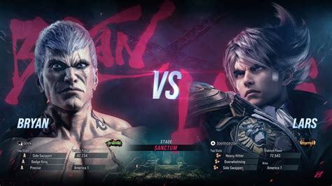 Tekken Closed Beta Test Jeek Bryan Vs Joemoezoe Lars For Fun