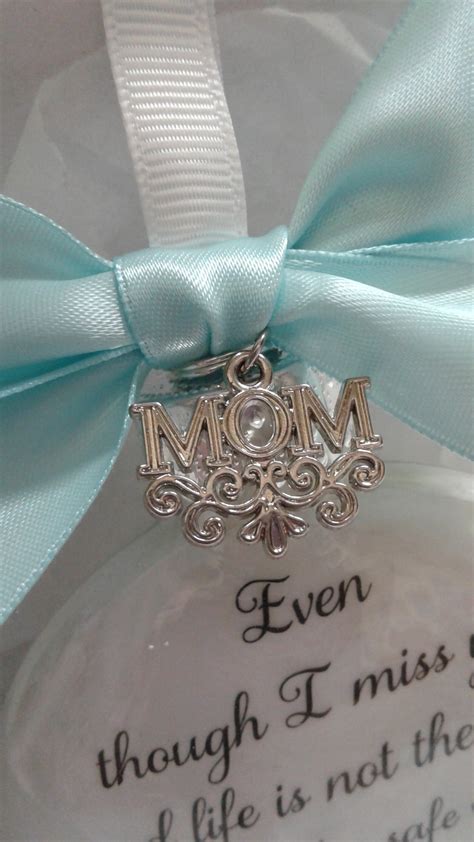 Mother Memorial Ornament In Memory Sympathy Gift Mom in Heaven | Etsy