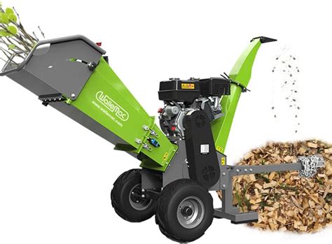 Buy Wallemac 6” Inch Max Wood Chipper Shredder With Tow Hitch 14hp Gas