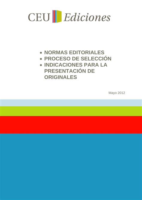 Pdf • Normas Editoriales • Proceso De SelecciÓn Dokumentips