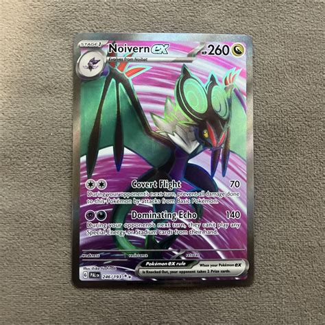 Pok Mon Tcg Noivern Ex Scarlet Violet Paldea Evolved Ultra