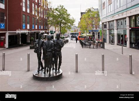 A Sculpture At The Top Of Chapel Bar Nottingham There Are Many