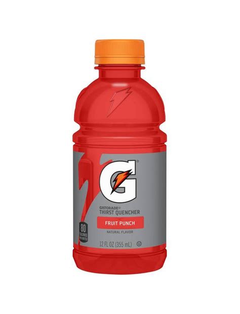 Gatorade Fruit Punch 4x6x12 Oz