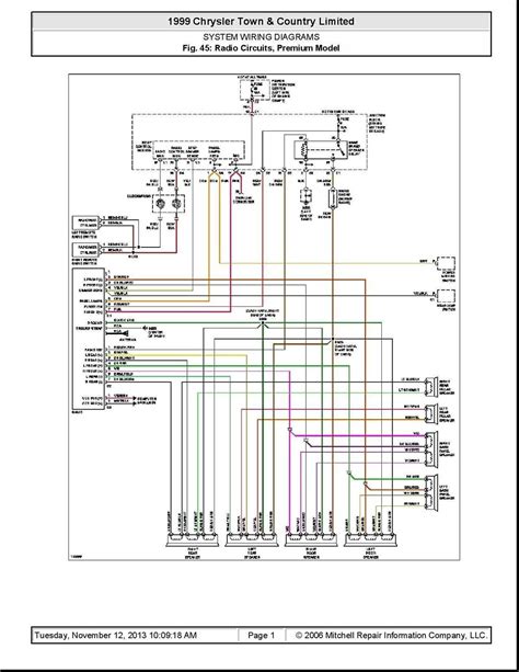 Detailed Wiring Diagram For Dodge Dakota Radio